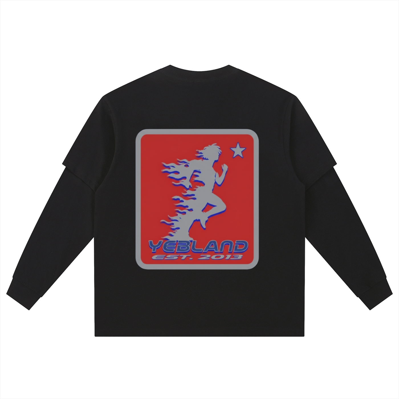 Layered Long Sleeve Oversized Tee