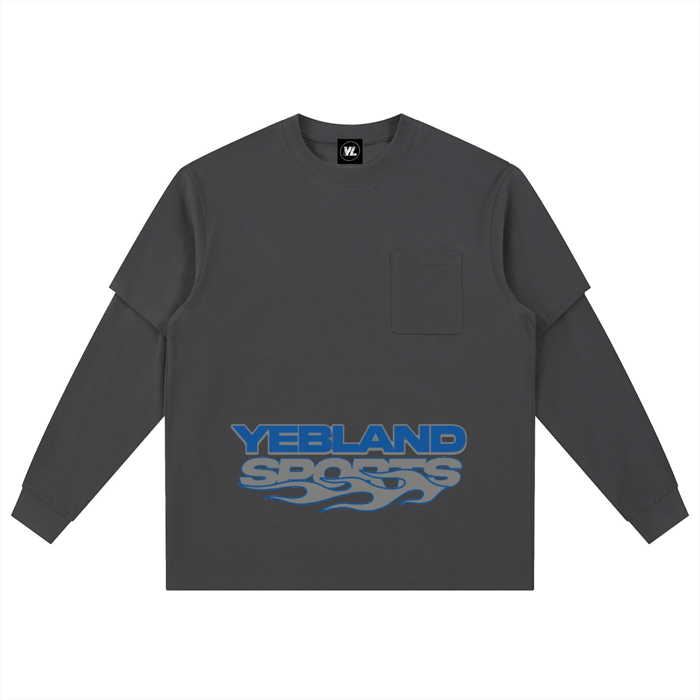 Layered Long Sleeve Oversized Tee