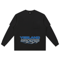 Layered Long Sleeve Oversized Tee