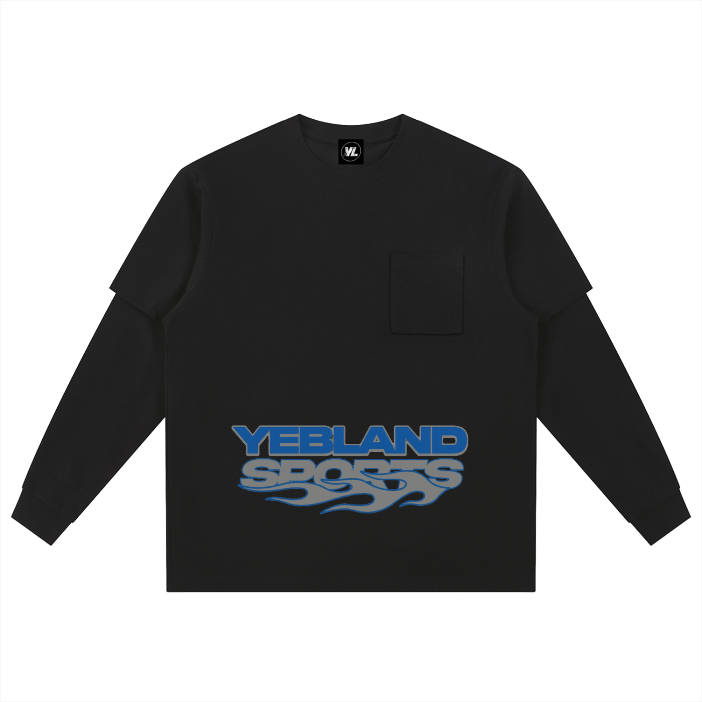 Layered Long Sleeve Oversized Tee